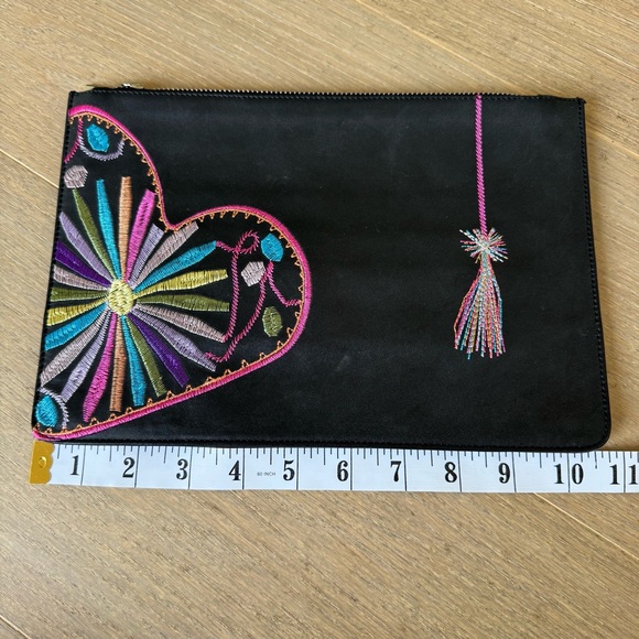 Pineda Covalin Leather Clutch Bag - Picture 12 of 14